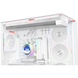 Lian Li HydroShift II LCD-C 360N, Wasserkühlung weiß