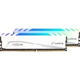 Mushkin DIMM 32 GB DDR4-4133 (2x 16 GB) Dual-Kit, Arbeitsspeicher weiß, MLB4C413KOOP16GX2, Redline Lumina, INTEL XMP