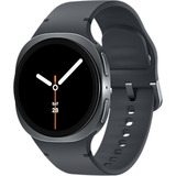 SAMSUNG Galaxy Watch8, Smartwatch grau, 40 mm, LTE, Sport Band S/M