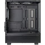 SilverStone Lucid 04, Tower-Gehäuse schwarz, Tempered Glass x 2