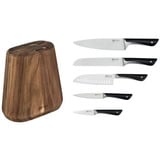 Tefal Jamie Oliver Küchenmesserset, 6-teilig holz/schwarz