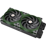 Thermaltake TOUGHFAN 12 Racing Green High Static Pressure Radiator Fan 120x120x25, Gehäuselüfter grün, Single Pack