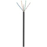 goobay Outdoor Netzwerkabel Cat.6 U/UTP schwarz, 100 Meter