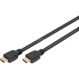 Digitus HDMI Ultra High Speed Anschlusskabel, mit Ethernet, UHD 8K, Typ A schwarz, 2 Meter