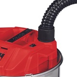 EINHELL TE-AV 18/15 Li C-Solo, Aschesauger silber/rot, ohne Akku und Ladegerät