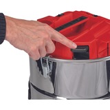 EINHELL TE-AV 18/15 Li C-Solo, Aschesauger silber/rot, ohne Akku und Ladegerät