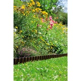 GARDENA Beeteinfassung, 9cm hoch, Begrenzung braun