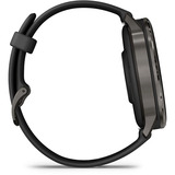 Garmin Venu 4 - 45 mm, Smartwatch schwarz/schiefergrau, Silikon-Armband in grau