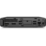 HP EliteDesk 800 G4 DM Generalüberholt, Mini-PC schwarz/silber, Windows 11 Pro