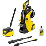 Kärcher Hochdruckreiniger K 5 Premium Power Control Flex Home gelb/schwarz, mit Dreckfräser, Schlauchtrommel und Flächenreiniger T 5