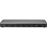 Kensington SD5760T, Dockingstation silber/schwarz, Thunderbolt 4, USB-C, USB-A, HDMI, PD