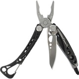 Leatherman Multitool Skeletool CX schwarz/silber, 7 Tools, mit Holster