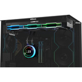 Lian Li HydroShift II LCD-C 360TL, Wasserkühlung schwarz