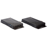 Lindy Fibre Optic HDMI Extender, HDMI Verlängerung schwarz, 300m, 18G, IR