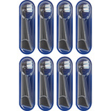 Oral-B Oral-B iO Sanfte Reinigung 8er, Aufsteckbürste schwarz, für empfindliche Bereiche und gesünderes Zahnfleisch
