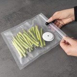 Rommelsbacher ZIP-Vakuumierbeutel Set VBZ 1, Vakuumier-Folien 20 Stück, 2 Größen