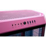 Thermaltake The Tower 600 Bubble Pink, Tower-Gehäuse pink, Tempered Glass x 3