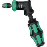 Wera Kraftform Kompakt Pistol RA-R 2, Bit-Satz schwarz/grün, 13-teilig, 1/4", mit Ratschenfunktion und Rapidaptor Schnellwechselfutter