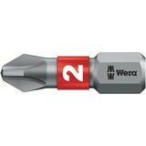Wera Kraftform Kompakt Pistol RA-R 2, Bit-Satz schwarz/grün, 13-teilig, 1/4", mit Ratschenfunktion und Rapidaptor Schnellwechselfutter