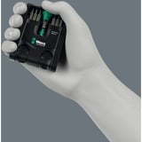 Wera Tool-Check Modular Set 1, mit 3 Werkzeugmodulen, Bit-Satz schwarz/grün, 50-teilig, inkl. 1/4" Bit-Ratsche, Winkelschlüssel