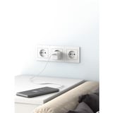 goobay 45 W USB-C PD GaN Schnellladegerät Nano weiß