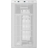 Aerocool Stormfront Mini-G-WT-v1, Tower-Gehäuse weiß, Tempered Glass