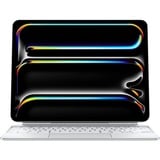 Apple Magic Keyboard für 13" iPad Pro (M4), Tastatur weiß, US-Layout, Scherenmechanik