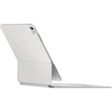 Apple Magic Keyboard für 13" iPad Pro (M4), Tastatur weiß, US-Layout, Scherenmechanik