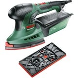 Bosch Heimwerken & Garten Multischleifer PSM 200 AES grün/schwarz, 200 Watt, Koffer