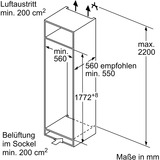 Bosch KIR81ADD0 Serie 6, Vollraumkühlschrank 