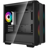 DeepCool CC360 ARGB, Tower-Gehäuse schwarz, Tempered Glass