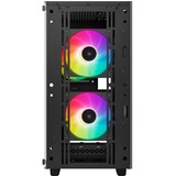 DeepCool CC360 ARGB, Tower-Gehäuse schwarz, Tempered Glass