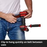 EINHELL Professional Akku-Bohrschrauber TP-CD 18 Li Brushless - Solo, 18Volt rot/schwarz, ohne Akku und Ladegerät