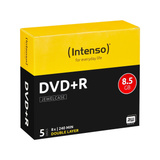 Intenso DVD+R DL 8,5 GB, DVD-Rohlinge 8-fach, 5 Stück