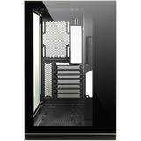 Inter-Tech C-703 Vision , Tower-Gehäuse schwarz, Tempered Glass x 2