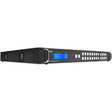 Lindy 8x8 HDMI 18G Matrix, HDMI Splitter schwarz, mit Video Wall Scaling