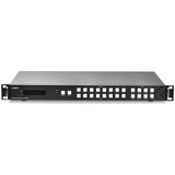 Lindy 8x8 HDMI 18G Matrix, HDMI Splitter schwarz, mit Video Wall Scaling