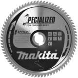 Makita Kreissägeblatt EFFICUT E-12273, Ø 260mm, 75Z Bohrung 30mm, für Akku-Kapp- & Gehrungssägen