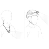 Petzl SWIFT LT schwarz/orange