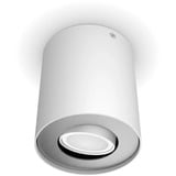 Philips HUE White Ambiance Pillar Einzelspot, LED-Leuchte weiß, inkl. Dimmschalter