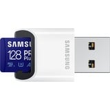 Samsung PRO Plus 128 GB SDXC (2023), Speicherkarte UHS-I U3, Class 10, V30, inkl. USB-Adapter