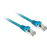 Sharkoon Patchkabel SFTP, RJ-45, mit Cat.7a Rohkabel blau, 7,5 Meter