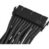 SilverStone SST-PP07-MBB, Verlängerungskabel schwarz, 30 cm