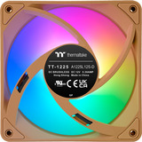 Thermaltake CT120 EX ARGB Sync PC Cooling Fan Gravel Sand, Gehäuselüfter hellbraun, 3er-Pack, 120 mm
