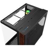 Thermaltake View 380 WS ARGB , Tower-Gehäuse schwarz/holz, Tempered Glass x 2, Holz-Struktur
