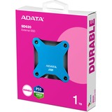 ADATA SD620 1 TB, Externe SSD blau, Micro-USB-B 3.2 Gen 2 (10 Gbit/s)