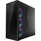 ARCTIC Xtender VG Mirrow , Tower-Gehäuse schwarz, Tempered Glass x 2 (verspiegelt)