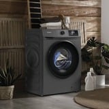 Bomann WA 7175, Waschmaschine titan/schwarz