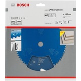 Bosch Professional EXPERT Fibre Cement Kreissägeblatt, Ø 165mm, 4Z Bohrung 20mm, für Handkreissägen