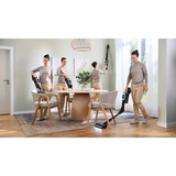 Bosch Unlimited 10 BCS1041WAC , Stielstaubsauger schwarz/weiß, mit Akku und Ladegerät